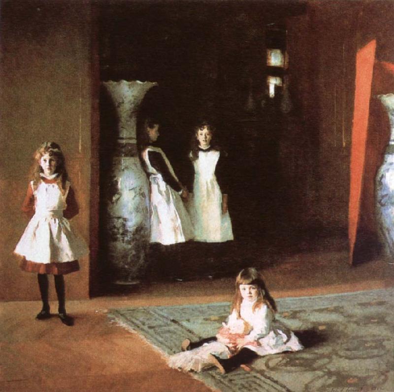 John Singer Sargent The Boit Daughters oil painting image